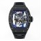 Richard Mille-RM055 43mm Black NTPT/RU Skeleton Dial UOKF RMUL2 Super Clone