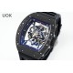 Richard Mille-RM055 43mm Black NTPT/RU Skeleton Dial UOKF RMUL2 Super Clone