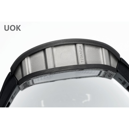 Richard Mille-RM055 43mm Black NTPT/RU Skeleton Dial UOKF RMUL2 Super Clone