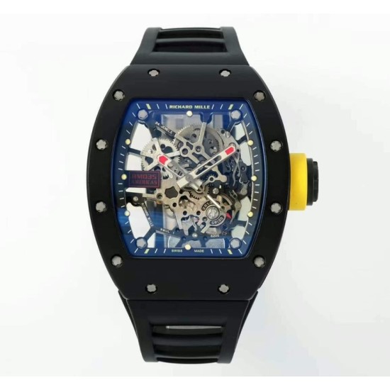 Richard Mille RM035 Americas 40mm Black Ceramic/RU Skeleton Dial Sonic RMUL1