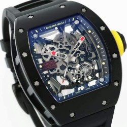 Richard Mille RM035 Americas 40mm Black Ceramic/RU Skeleton Dial Sonic RMUL1