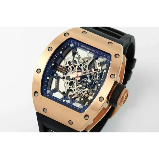 Richard Mille RM035 Americas 40mm RG/RU Skeleton Dial Sonic RMUL1