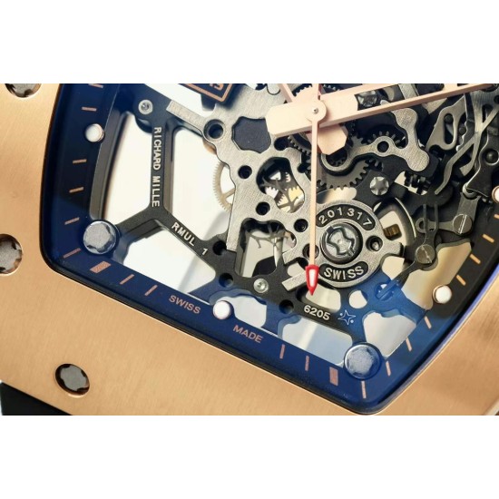 Richard Mille RM035 Americas 40mm RG/RU Skeleton Dial Sonic RMUL1