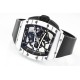 Richard Mille RM061 42mm Carbon Fiber/Rubber Strap Black Skeleton Dial ZF RMUL2