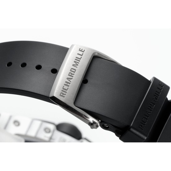 Richard Mille RM061 42mm Carbon Fiber/Rubber Strap Black Skeleton Dial ZF RMUL2