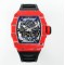 Richard Mille-RM35-02 45mm Skeleton Dial With Black Rubber Strap ZF Clone RMUL2