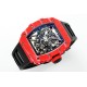 Richard Mille-RM35-02 45mm Skeleton Dial With Black Rubber Strap ZF Clone RMUL2