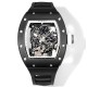 Richard Mille-RM055 43mm Black Cer/RU White Skeleton on Dial RMF RMUL2 Super Clone