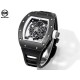 Richard Mille-RM055 43mm Black Cer/RU White Skeleton on Dial RMF RMUL2 Super Clone