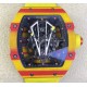 Richard Mille - RM027-03 Rafael Nadal 40mm Red/Yellw FC/VRU BBR Tourbillon Limited Edition