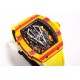 Richard Mille - RM027-03 Rafael Nadal 40mm Red/Yellw FC/VRU BBR Tourbillon Limited Edition