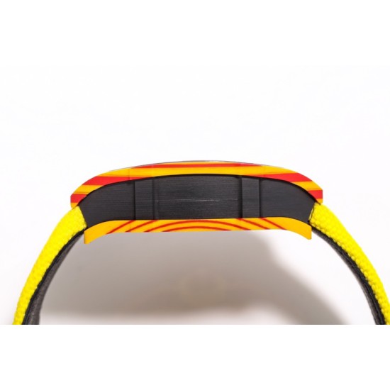 Richard Mille - RM027-03 Rafael Nadal 40mm Red/Yellw FC/VRU BBR Tourbillon Limited Edition