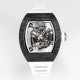 Richard Mille RM055 NTPT/RU 43mm White Rehaut on White Rubber Strap BBR V4 RMUL2 Super Clone