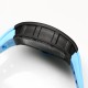Richard Mille RM055 NTPT/RU 43mm Blue Rehaut on Blue Rubber Strap BBR V4 RMUL2 Super Clone