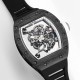 Richard Mille RM055 NTPT/RU 43mm White Rehaut on Black Rubber Strap BBR V4 RMUL2 Super Clone