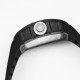 Richard Mille RM055 NTPT/RU 43mm White Rehaut on Black Rubber Strap BBR V4 RMUL2 Super Clone