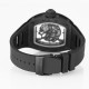 Richard Mille RM055 NTPT/RU 43mm Black Rehaut on Black Rubber Strap BBR V4 RMUL2 Super Clone