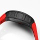 Richard Mille RM055 NTPT/RU 43mm Red Rehaut on Red Rubber Strap BBR V4 RMUL2 Super Clone