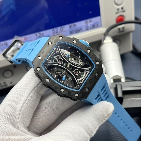 Richard Mille RM53-01 43mm Carbon/RU Skeleton Dial YSF Tourbillon