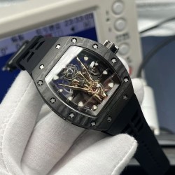 Richard Mille 43mm RM66 devil’s horn Carbon/TI/RU Skeleton Dial YSF Tourb