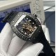 Richard Mille 43mm RM66 devil’s horn Carbon/TI/RU Skeleton Dial YSF Tourb