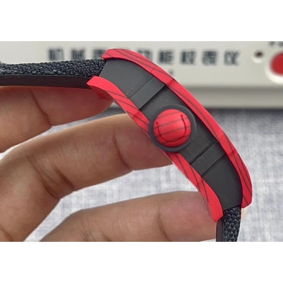 Richard Mille-RM27-03 Limited Edition Rafael Nadal 43mm Red FC/NY Blk/Blk BBR Tourbillon