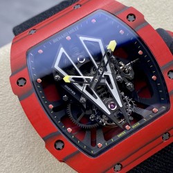 Richard Mille-RM27-03 Limited Edition Rafael Nadal 43mm Red FC/NY Blk/Blk BBR Tourbillon