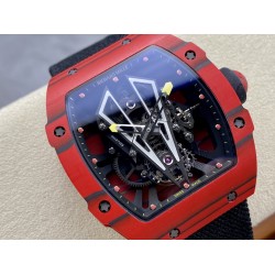 Richard Mille-RM27-03 Limited Edition Rafael Nadal 43mm Red FC/NY Blk/Blk BBR Tourbillon