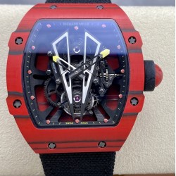 Richard Mille-RM27-03 Limited Edition Rafael Nadal 43mm Red FC/NY Blk/Blk BBR Tourbillon