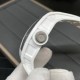 Richard Mille-RM055 43mm White Cer/RU Skeleton Dial BBR RMUL2 Super Clone