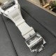 Richard Mille-RM055 43mm White Cer/RU Skeleton Dial BBR RMUL2 Super Clone