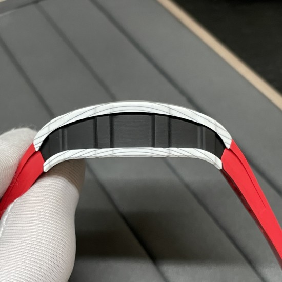 Richard Mille - RM035-01 Rafael Nadal 43mm White NTPT/RU Blk/Blk BBR  RMUL3