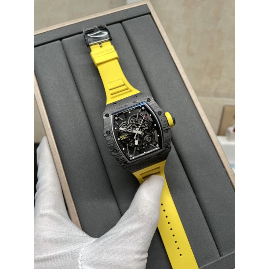 Richard Mille - RM035-02 Rafael Nadal 43mm FC/VRU Yell Blk/Yellow BBR RMAL1