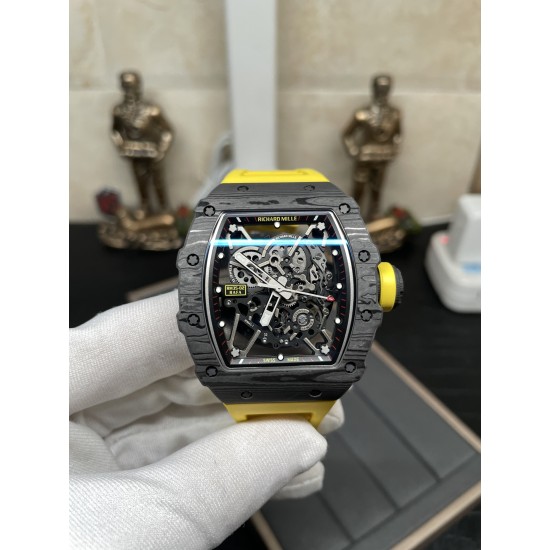 Richard Mille - RM035-02 Rafael Nadal 43mm FC/VRU Yell Blk/Yellow BBR RMAL1