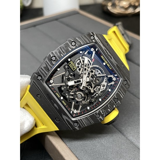 Richard Mille - RM035-02 Rafael Nadal 43mm FC/VRU Yell Blk/Yellow BBR RMAL1