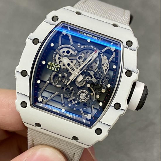 Richard Mille - RM035-01 Rafael Nadal 43mm White FC/NY Blk/Blk BBR RMUL3