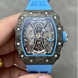 Richard Mille-RM53-01 43mm Carbon/RU Skeleton Dial JBF Tourbillon
