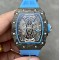 Richard Mille-RM53-01 43mm Carbon/RU Skeleton Dial JBF Tourbillon