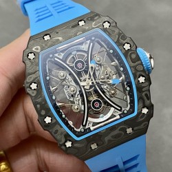 Richard Mille-RM53-01 43mm Carbon/RU Skeleton Dial JBF Tourbillon