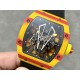 Richard Mille - RM027-03 Rafael Nadal Carbon Case On Black Nylon Strap Real Tourbillon RMF