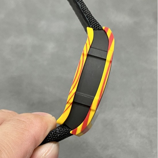 Richard Mille - RM027-03 Rafael Nadal Carbon Case On Black Nylon Strap Real Tourbillon RMF