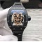 Richard Mille - RM052-01 43mm Black Bezel Rose Gold Skeleton PVD/RU JBF Tourbillon