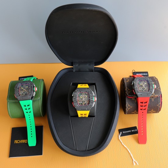 Richard Mille - RM65-01 41mm NTPT Carbon Automatic Split-Seconds Chronograph Automatic