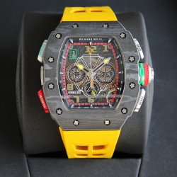 Richard Mille - RM65-01 41mm NTPT Carbon Automatic Split-Seconds Chronograph Automatic