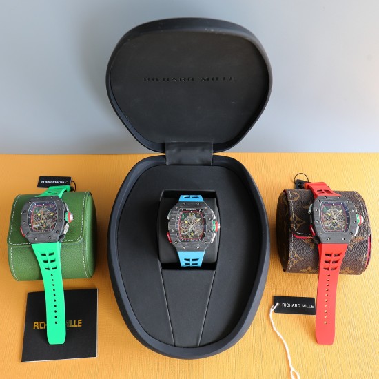 Richard Mille - RM65-01 41mm NTPT Carbon Automatic Split-Seconds Chronograph Automatic