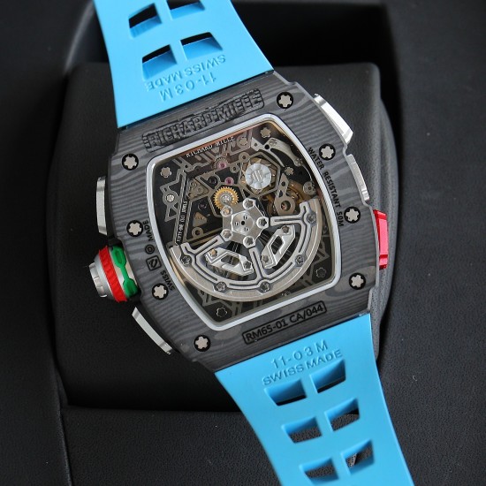 Richard Mille - RM65-01 41mm NTPT Carbon Automatic Split-Seconds Chronograph Automatic