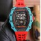 Richard Mille - RM21-02 40mm Carbon Case On Red Rubber Strap V2 Tourbillon