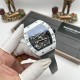 Richard Mille - RM61-01 Yohan Blake 43mm White NTPT on Black Rubber Strap ZF RMUL2