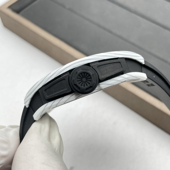 Richard Mille - RM61-01 Yohan Blake 43mm White NTPT on Black Rubber Strap ZF RMUL2