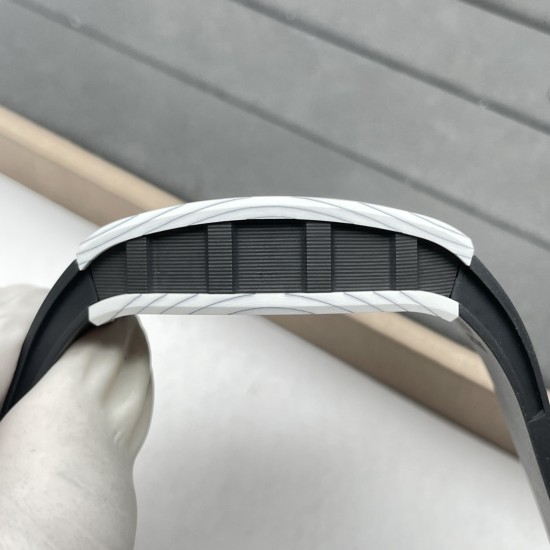 Richard Mille - RM61-01 Yohan Blake 43mm White NTPT on Black Rubber Strap ZF RMUL2